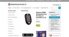 Desktop Screenshot of diabetescentrale.nl