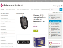 Tablet Screenshot of diabetescentrale.nl